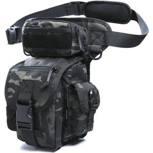 Waterproof Military Tactical Drop Leg Pouch Bag Type B Cross Over Leg Rig Bag